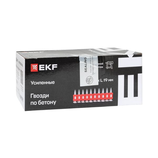 Гвоздь кованый для монтажн. пистолета по бетону металлу Bullet Type 3х19 цинк. (уп.1000шт) Expert EK