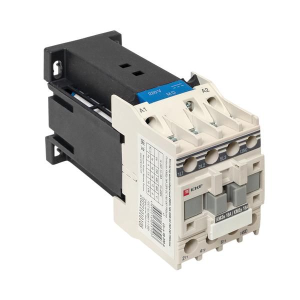 Контактор КМЭп 18А кат. 220В DC 1НО PROxima EKF ctr-s-18-220-p