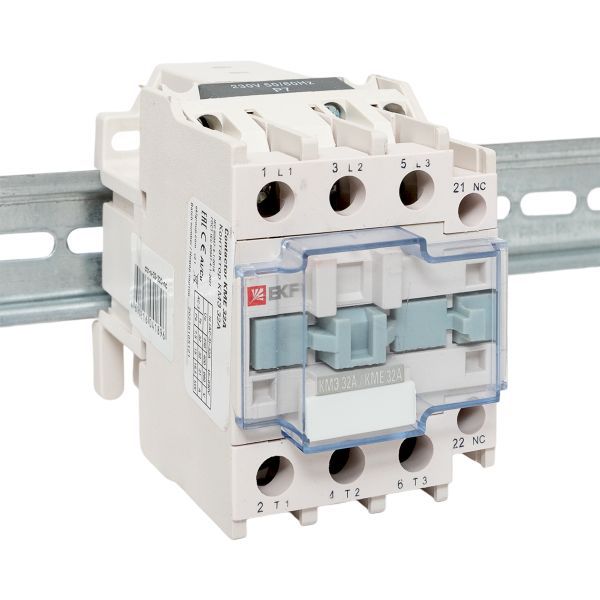 Контактор КМЭ 32А кат. 220В AC 1НЗ EKF ctr-s-32-220-nc