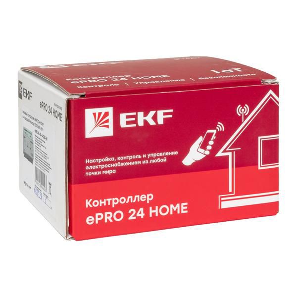 Контроллер ePRO 24 удаленного управления 6вх\4вых 230В WiFi Home EKF ePRO-h-10-4-230-W