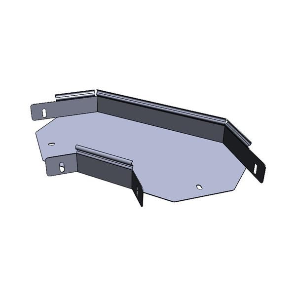 Угол для лотка горизонт. 90град. 50х200 плоский EKF g9050200-FL