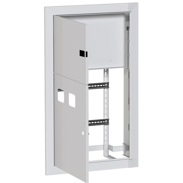 Щит этажный 2кв. без слабот. отсека (1000х650х150) Basic EKF mb28-v-2r
