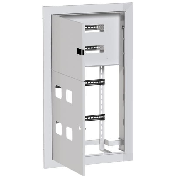 Щит этажный 4кв. без слабот. отсека (1000х650х150) Basic EKF mb28-v-4r