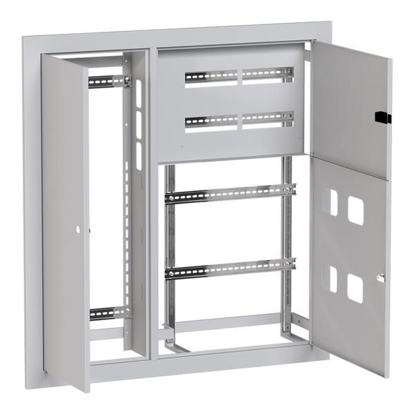 Щит этажный 4кв. слаботочка слева (1000х950х160) Basic EKF mb28-v-4z