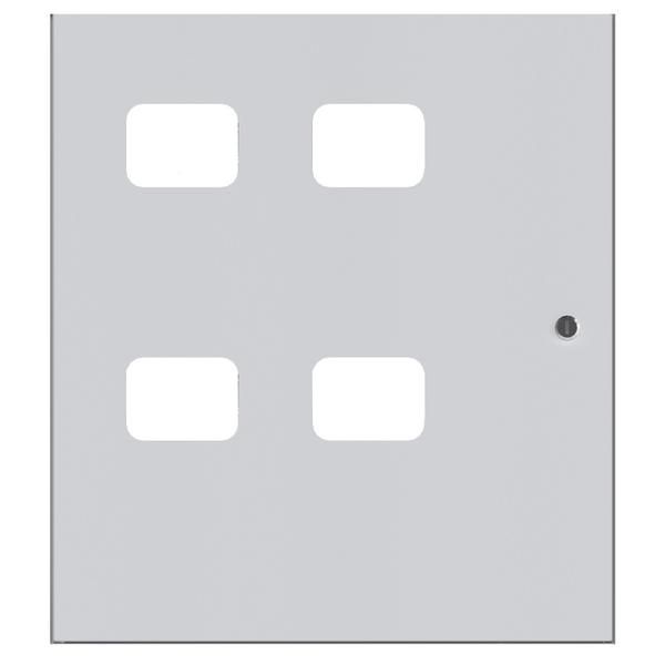 Дверь для учетного отсека ЩЭ 4кв. PROxima-Basic EKF mb29-d-uo-4