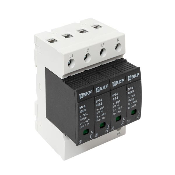 Ограничитель перенапряжения имп. ОПВ-В4 EKF opv-b4