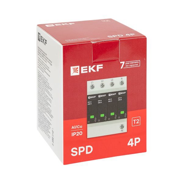 Ограничитель перенапряжения имп. ОПВ-В4 EKF opv-b4