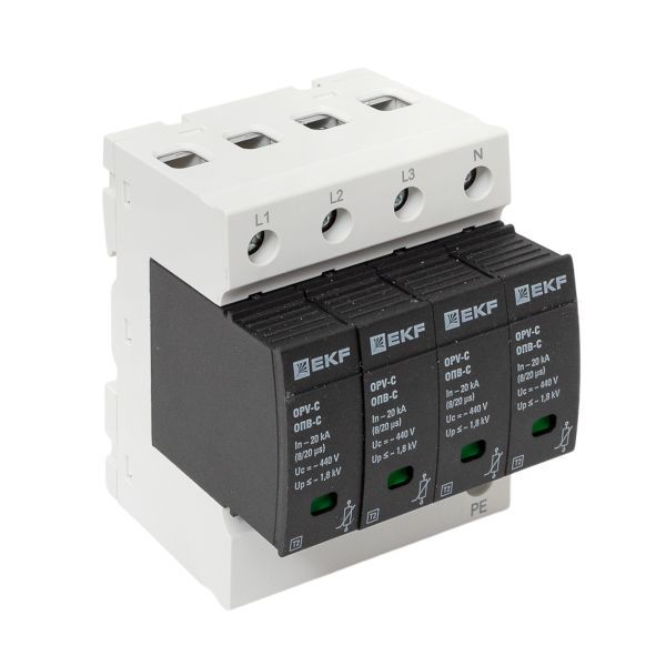 Ограничитель перенапряжения имп. ОПВ-C4 EKF opv-c4