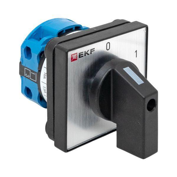 Переключатель кулачковый ПК-1-11 1П 10А "0-1" EKF pk-1-11-10