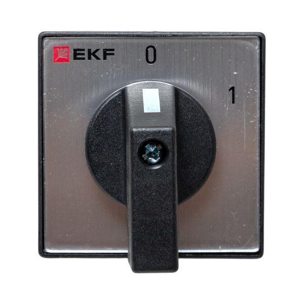 Переключатель кулачковый ПК-1-11 1П 10А "0-1" EKF pk-1-11-10
