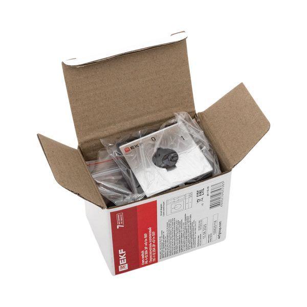 Переключатель кулачковый ПК-1-12 2П 25А "0-1" EKF pk-1-12-25