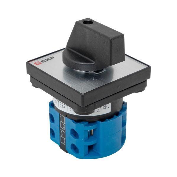 Переключатель кулачковый ПК-1-13 3П 10А "0-1" EKF pk-1-13-10