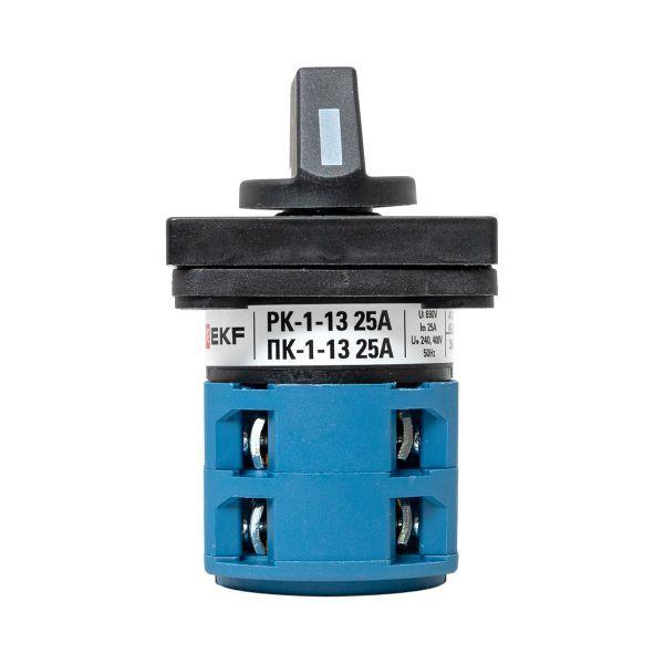 Переключатель кулачковый ПК-1-13 3П 25А "0-1" EKF pk-1-13-25