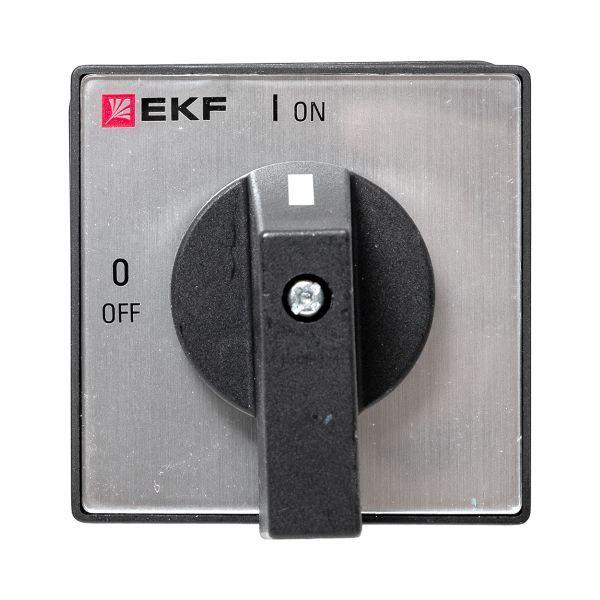 Переключатель кулачковый ПК-2-13 3П 40А "ВКЛ-ВЫКЛ" EKF pk-2-13-40