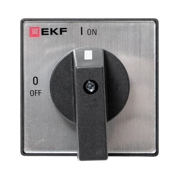 Переключатель кулачковый ПК-2-13 3П 63А "ВКЛ-ВЫКЛ" EKF pk-2-13-63