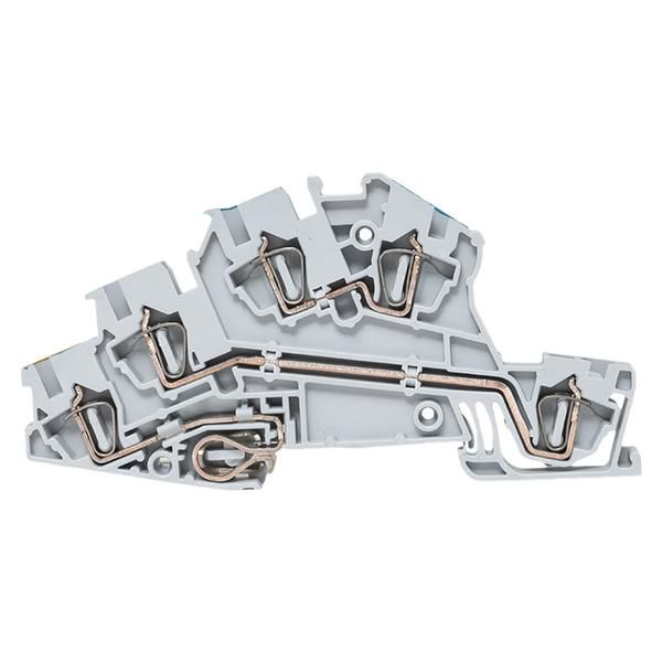 Колодка клеммная ST-2.5-NLPE 30A пружинная EKF plc-jxb-st-2.5-nlpe