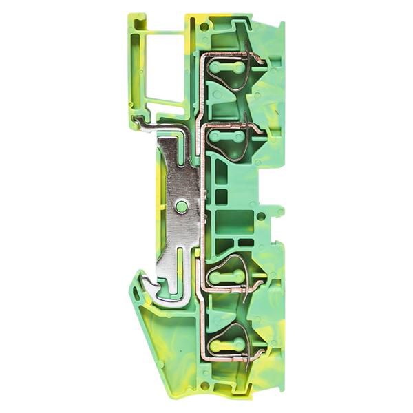 Колодка клеммная ST-4 4 вывода земля пружинная EKF plc-jxb-st-4-4-pen