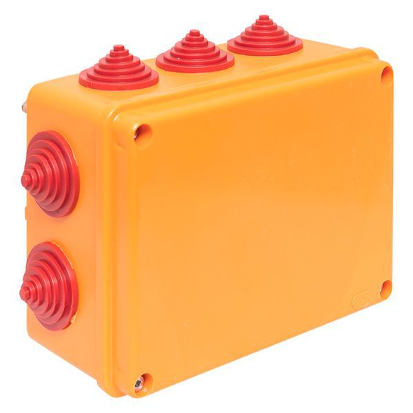 Коробка огнестойкая E90 150х110х70мм 10п с клеммником 1.5-6кв.мм IP55 EKF plc-kmrf-150-10-06