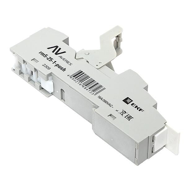 Разъем для реле РM5 25/1 Push-in AVERES EKF rm5-25-1-push