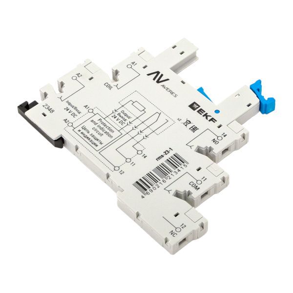 Разъем для реле РM slim 23/1 AVERES EKF rms-23-1