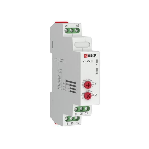 Реле времени RT-SBA-2 (задержка времени включ.) PROxima EKF rt-sba-2