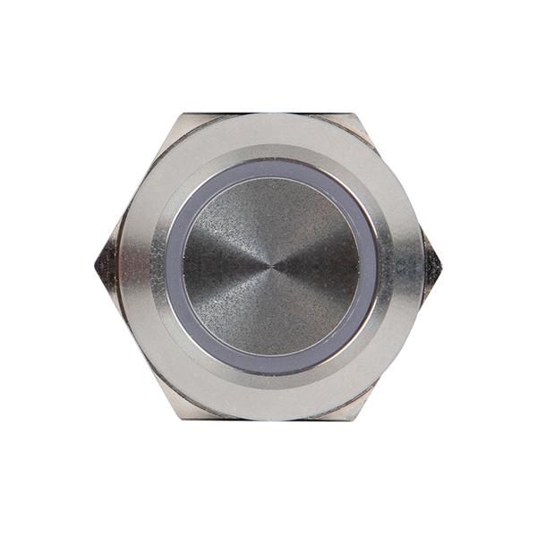 Кнопка S-Pro67 19мм с фикс. с оранж. подсветкой 24В PROxima EKF s-pro67-232
