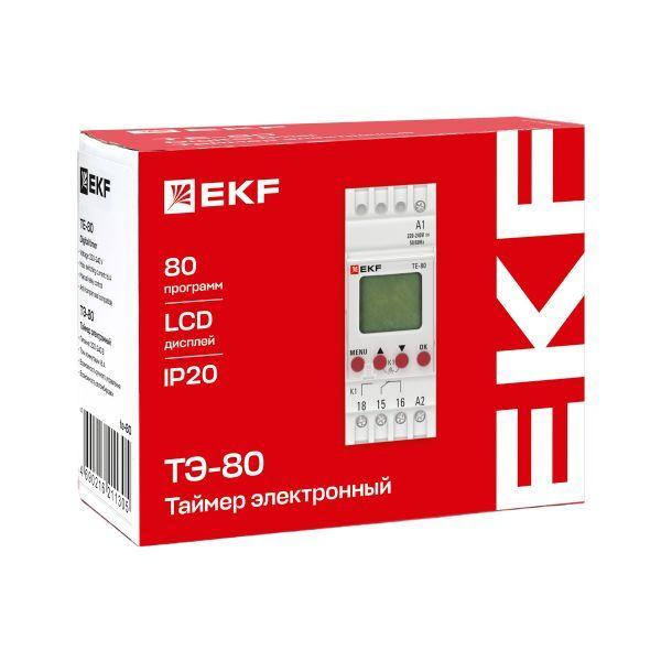 Таймер электронный ТЭ-80 PROxima EKF te-80