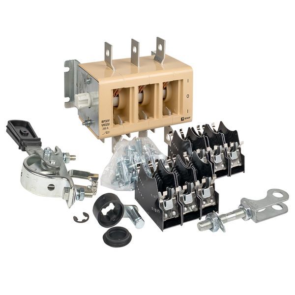 Выключатель-разъединитель ВР32У-35A71240-R 250А 2 напр. с дугогасит. камерами с передней смещенной р