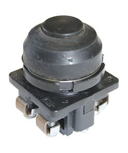 Кнопка ВК-30-10-01110-54 У2 черн. 1р цилиндр IP54 10А 660В Электротехник ET053020