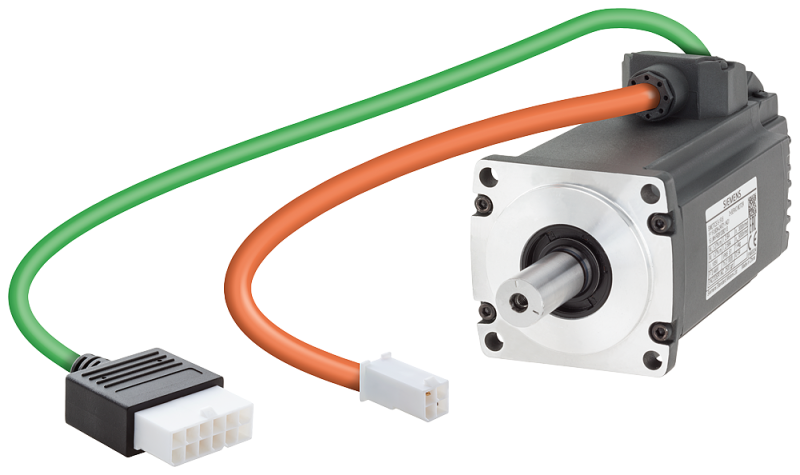 Электродвигатель SIMOTICS S-1FL6 SUPPLY VOLTAGE 230В 3AC PN=0.4кВ NN=3000RPM M0=1.27NM MN=1.27NM SHAFT HEIGHT 30мм ENCODER INCREMENTAL TTL 2500PPR IP65 Siemens 1FL60342AF211AG1