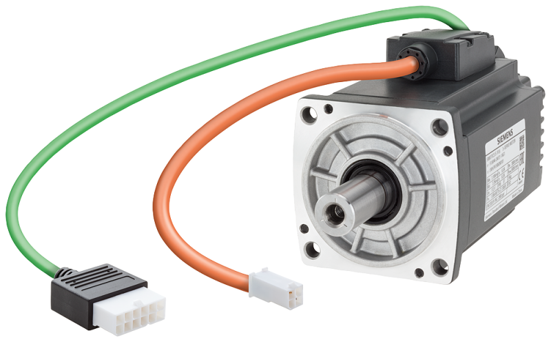 Электродвигатель SIMOTICS S-1FL6 SUPPLY VOLTAGE 230В 3AC PN=0.75кВ NN=3000RPM M0=2.39NM MN=2.39NM SHAFT HEIGHT 40мм ENCODER INCREMENTAL TTL 2500PPR IP65 Siemens 1FL60422AF211AG1