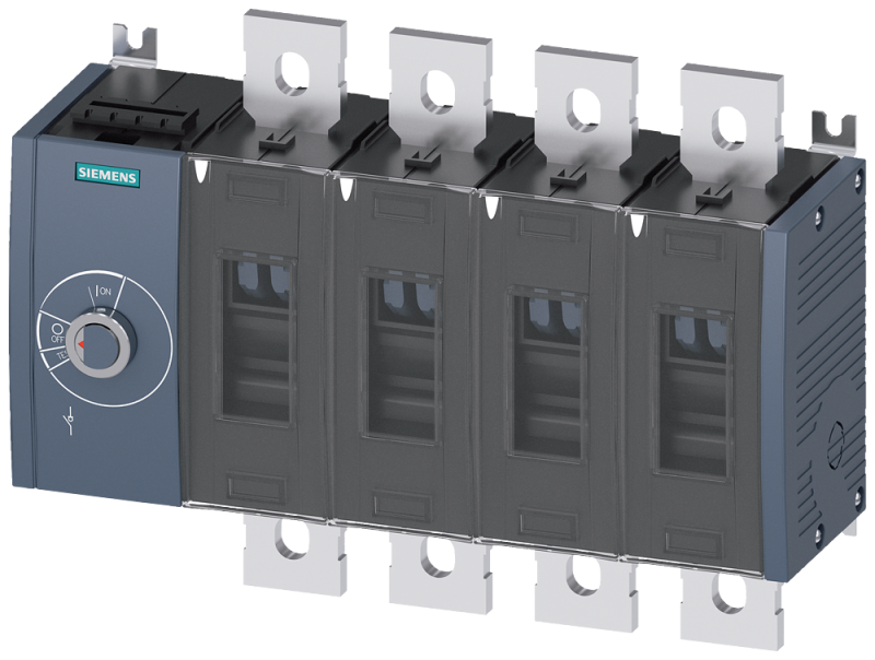 Выключатель-разъединитель 690В 630А 4P Siemens 3KD46440QE100