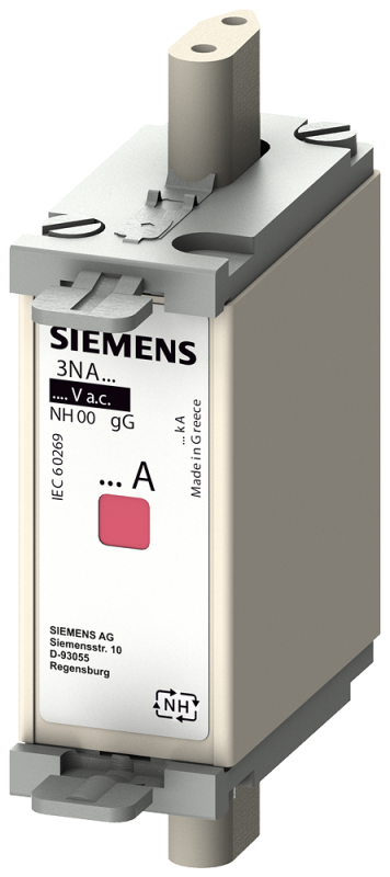 Вставка плавкая GL/GG 25А 690В Siemens 3NA68106