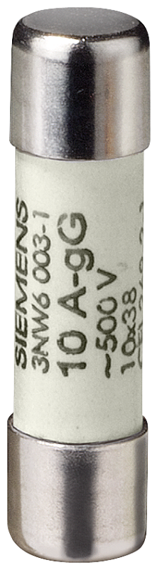Вставка плавкая цилиндрическая GG 500В 4А Siemens 3NW60041