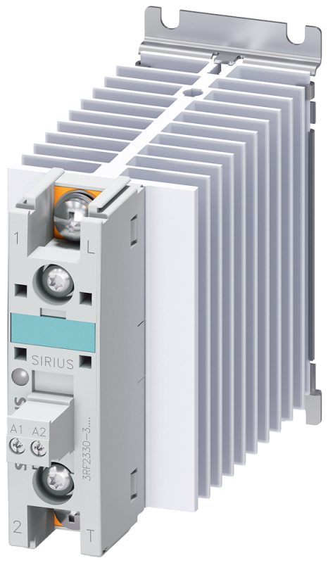 Реле полупроводниковое 3RF2 AC51 30А 40град.C 48-460В/4-30В DC кольцевое подключение кабеля Siemens 3RF23303AA44
