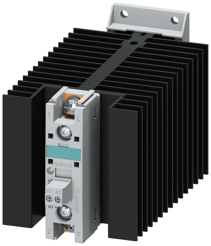 Контактор полупроводниковый 3rf2 AC51 70А 40град. c 24-230В / 110-230ВAC зажимы для кольцевых наконечников Siemens 3RF23703AA22