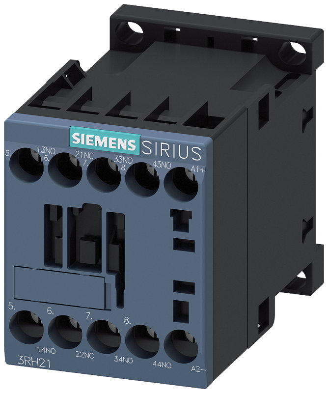 Контактор вспомогательный 3НО+1НЗ DC 24В S00 Siemens 3RH21311BB40