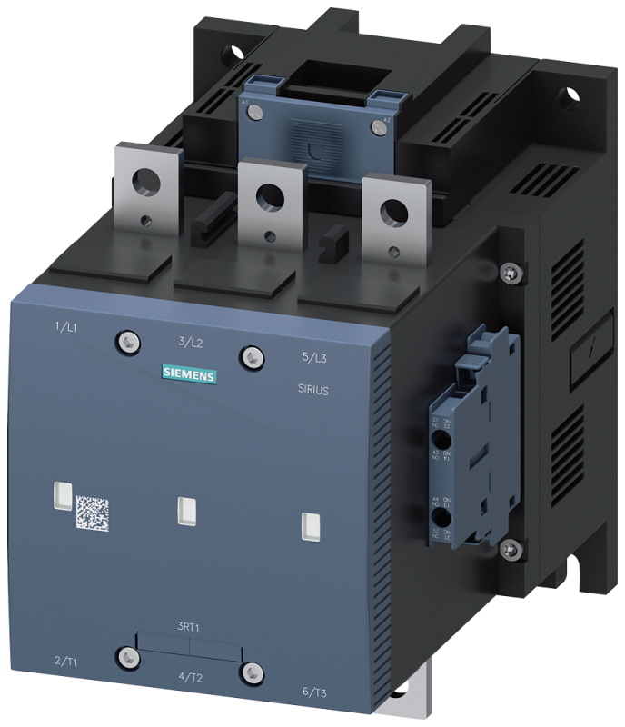 Контактор вакуумный 3п кат. 440-480В AC/DC 2НО+2НЗ 250кВт AC-3 400В типоразмер S12 шин. присоед. привод: обычн. Siemens 3RT12766AR36