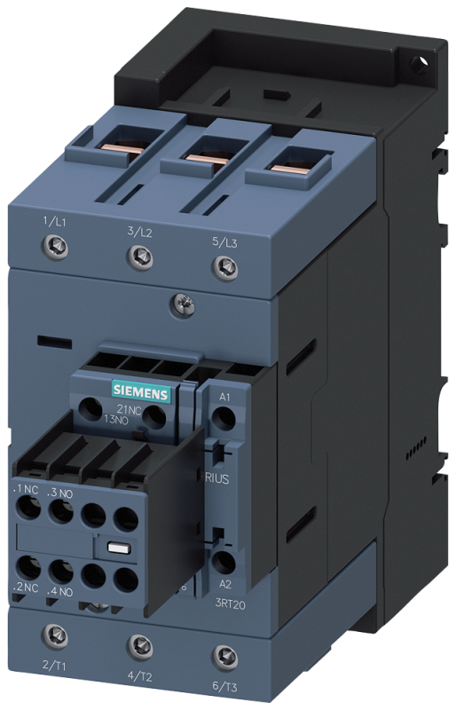 Контактор 3п кат. 230В AC 2НО+2НЗ 37кВт AC-3 400В типоразмер S3 винтов. зажимы Siemens 3RT20451AP04
