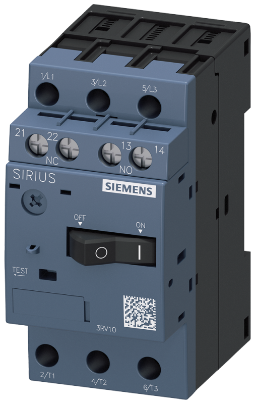 Выключатель автоматический для защиты двигателя 1.4-2А 3RV10 Siemens 3RV10111BA15