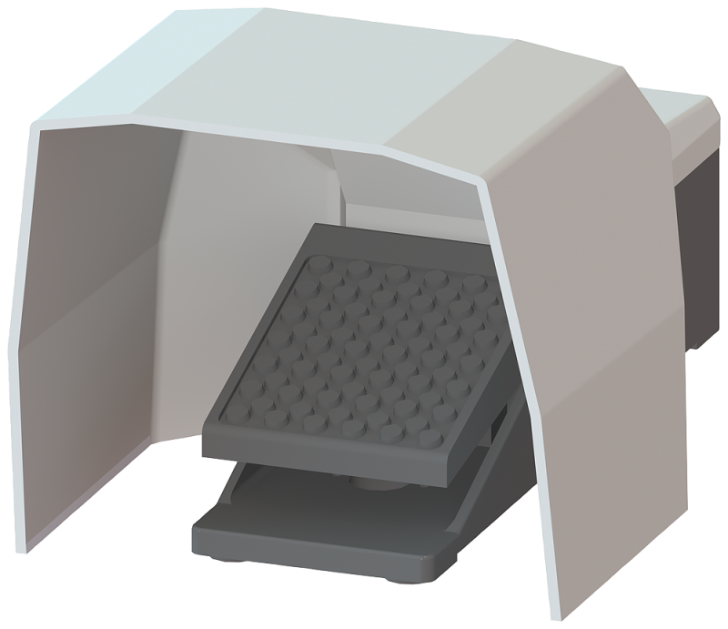 Выключатель ножной M20х1.5 1НО+1Н IP65 Siemens 3SE29020AA20