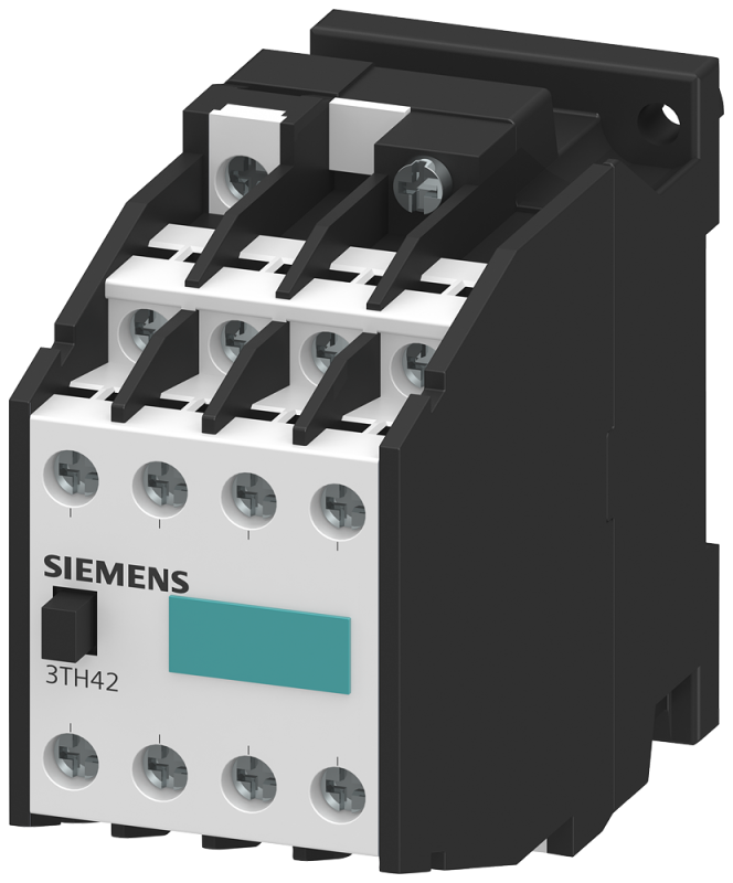 Контактор вспомогательный 44Е 4НО+4НЗ DIN EN50011 Siemens 3TH42440AP0