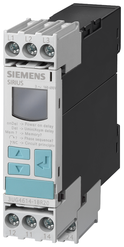 Реле контроля фаз 160-690В AC Siemens 3UG46161CR20