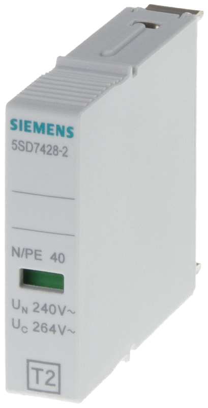 Модуль втычной t2 n-pe uc 264В AC in 40кА только для 5sd7424-2 (3) Siemens 5SD74282 Модуль втычной t2 n-pe uc 264В AC in 40кА только для 5sd7424-2 (3) Siemens 5SD74282