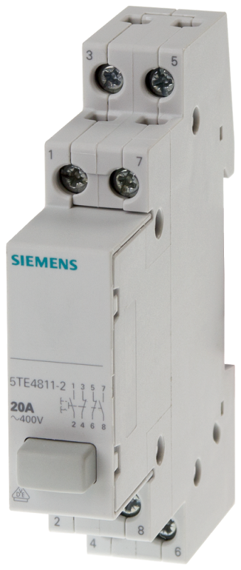 Кнопка 2 НО + 2 НЗ с функцией залипания сер. Siemens 5TE48112