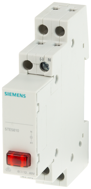 Лампа красн. D=70мм 230В SIEMENS 5TE5800