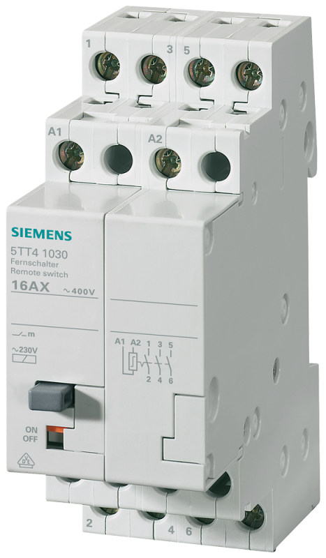 Выключатель дистанционный 3НО 16А 230/230В Siemens 5TT41030
