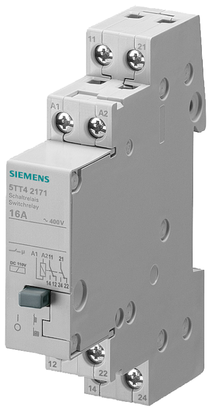 Реле N-тип с 2ПК 16А 110В DC Siemens 5TT42171