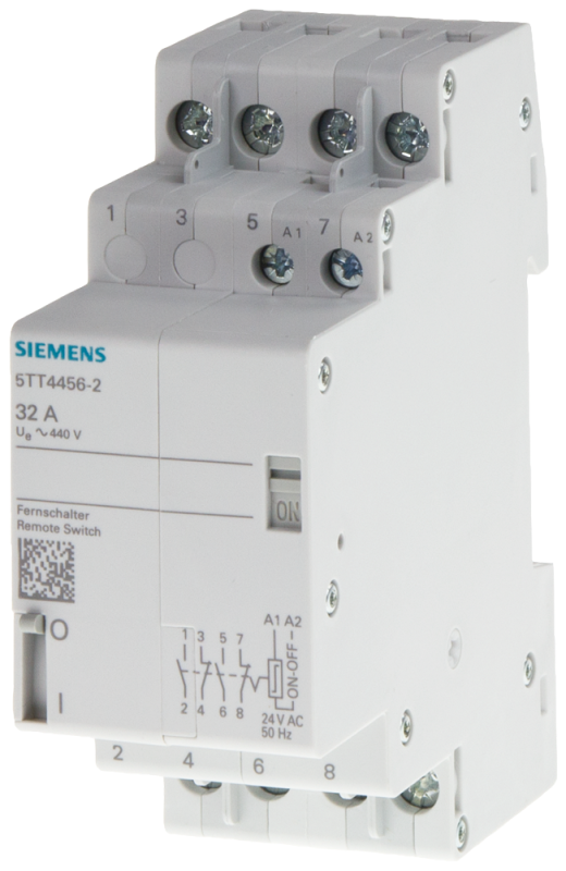 Выключатель дистанционный 2НО+2НЗ 32А 230/230В AC Siemens 5TT44560