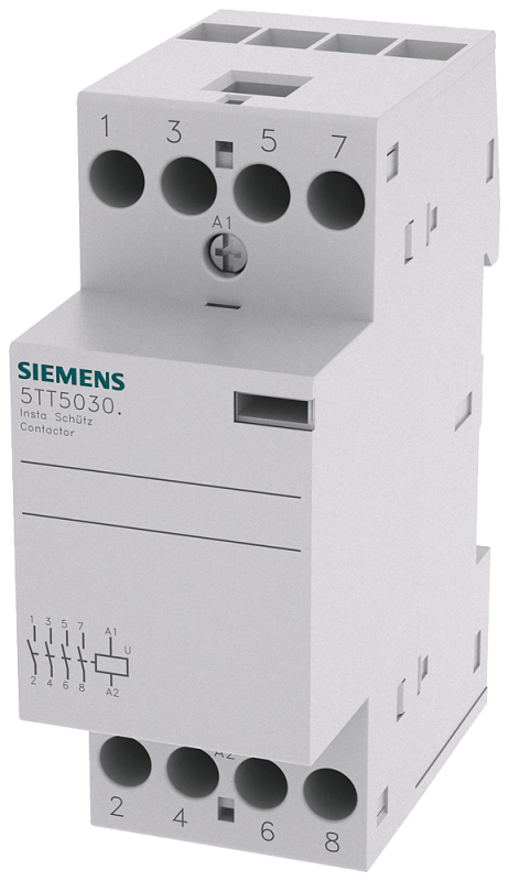 Контакт 230В AC 25А 4НО Siemens 5TT58300